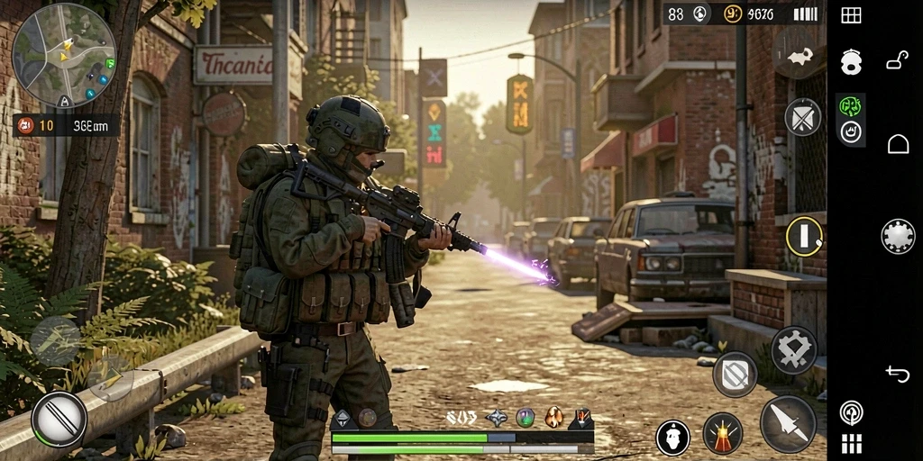 c7890 - Tangkapan layar gameplay dengan level menantang.