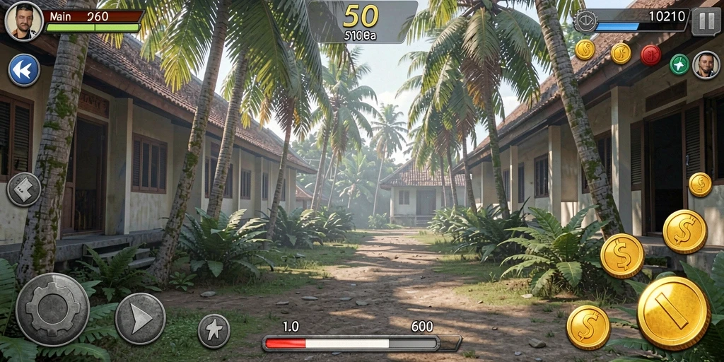 hajitoto - Fitur multiplayer yang memungkinkan bermain bersama teman.